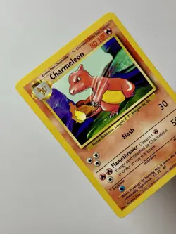 Charmeleon 24/102 (DMG) Uncommon Base Set Unlimited 1996 WOTC Pokemon Card - Image 3