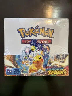 Pokemon TCG Surging Sparks Booster Box - Factory Sealed Trading Cards - Image 1
