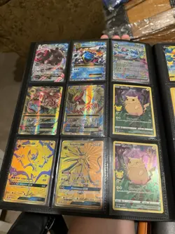 Pokemon Card Binder CollectionLot Massive Rare Holos Mixed Conditions GX IR SIR - Image 2