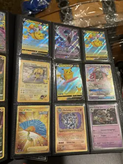 Pokemon Card Binder CollectionLot Massive Rare Holos Mixed Conditions GX IR SIR - Image 4