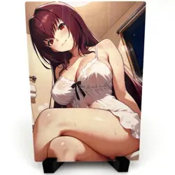Fate/Grand Order Scathach Sexy Hot Anime Waifu Girl Lewd Goddess Story Art Card - Image 1