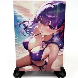Fate/Grand Order Sakura Matou Sexy Bikini Anime Waifu Girl Goddess Story Card - Image 2