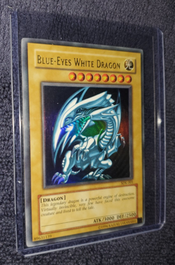 Yu-Gi-Oh "BLUE-EYES WHITE DRAGON" SDK-001 - Konami Trading Card / YGO - Image 1