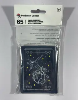 Pokemon Center: Rayquaza Among The Stars Card Sleeves (65 Sleeves) Sealed - Image 1