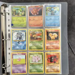 Massive Pokemon Card Bundle With Binder - Image 1
