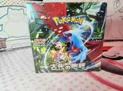 Ancient Roar Japanese Pokemon Card Booster Box Sv4K Factory Sealed: US Seller - Image 1