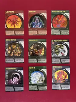 Huge 27 Card Lot Of 2008 Bakugan Battle Brawlers Rare - Image 2