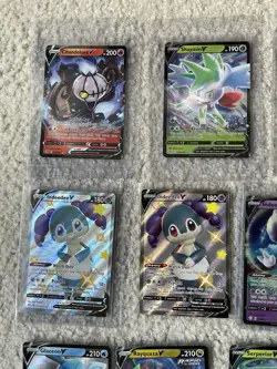 Pokemon TCG Full Art Holo V Star Cards NM Lot of 24 - Lugia, Mewtwo, Dragonite - Image 2