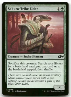Sakura-Tribe Elder #266 MTG Tarkir Dragonstorm TDC NM X1 - Image 1