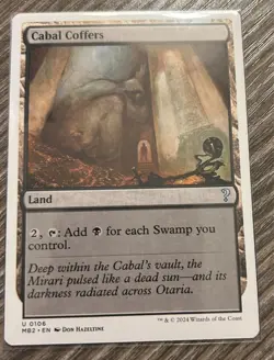Cabal Coffers (White Border) Mystery Booster 2 Regular - Image 1