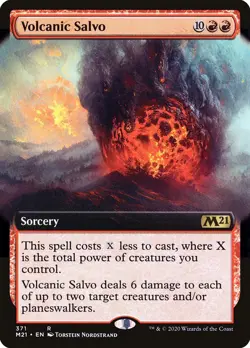 Volcanic Salvo (Extended) [Core Set 2021] Magic MTG - Image 1
