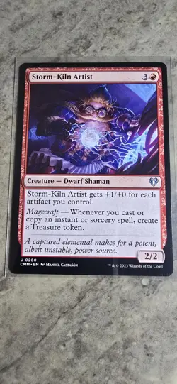 Storm-Kiln Artist Commander Masters Regular - Image 1