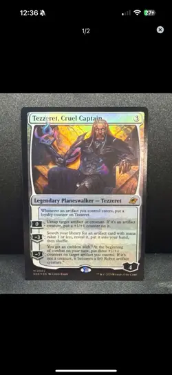 Tezzeret, Cruel Captain Edge of Eternities Foil - Image 1
