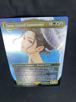 Yuna, Grand Summoner Promo #0001 Holiday Commander Box League MTG Final Fantasy - Image 2