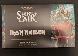 MTG x Iron Maiden: Eddie Unchained Secret Lair Rainbow Foil Edition Sealed - Image 1