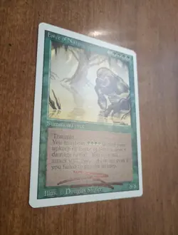 1994 Magic: The Gathering - Revised(3rd) - FORCE OF NATURE - Rare Signed - NM+ - Image 3