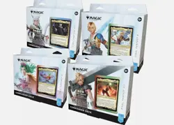 Magic The Gathering Final Fantasy Collector’s Ed. Commander Deck Bundle -PRESALE - Image 1