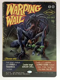 (Normal) Warping Wail (Showcase) (119) Special Guests Mtg NM - Image 1