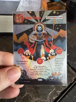 FOIL (NON-HALO) Urza’s Saga Secret Lair Countdown Kit Encyclopedia MTG NM - Image 1
