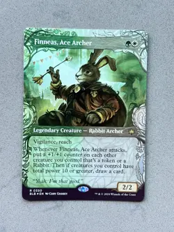 Finneas, Ace Archer - R 330 Foil - Bloomburrow BLB MTG Magic the Gathering - NM - Image 1