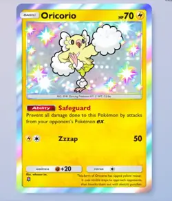Pokemon TCG Pocket - Shiny Oricorio - 1 ?- Mega Rising - ENGLISH - Image 1