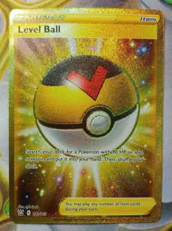 Pokemon TCG Level Ball Sword & Shield - Battle Styles 181/163 Holo Secret Rare - Image 1