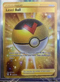 Pokemon TCG Level Ball Sword & Shield - Battle Styles 181/163 Holo Secret Rare - Image 1