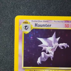 Pokemon TCG Haunter Fossil 6/62 Holo Unlimited Holo Rare NM - Image 2