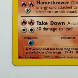 Pokemon TCG Arcanine Base Set #23/102 WotC Vintage 1999 - Image 5