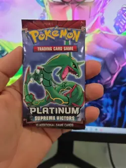 2x Pokemon Platinum Supreme Victors Booster Pack New Factory Sealed Rayquaza Art - Image 4