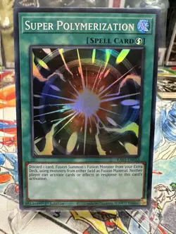 Yugioh Super Polymerization RA03-EN053 Super Rare NM - Image 1