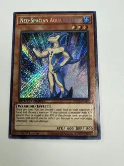 Yugioh! Neo-Spacian Aqua Dolphin - SGX4-ENA07 - Secret Rare - 1st Edition Near M - Image 1