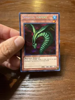 (YBL) Yugioh Sinister Serpent LCYW-EN154 Secret Rare LP - Image 4