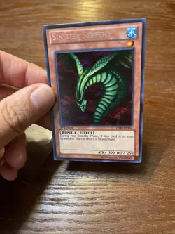 (YBL) Yugioh Sinister Serpent LCYW-EN154 Secret Rare LP - Image 5