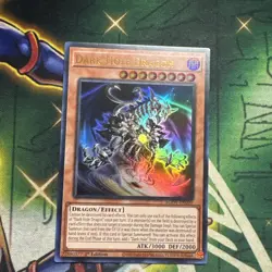 Yugioh! Dark Hole Dragon AGOV-EN020 Ultra Rare 1st Edition NM - Image 1