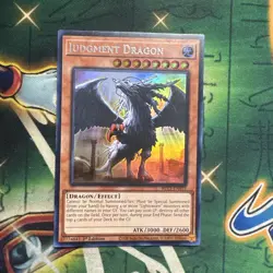 Yugioh! Judgment Dragon BLC1-EN012 Ultra Rare Silver 1st Edition NM - Image 1