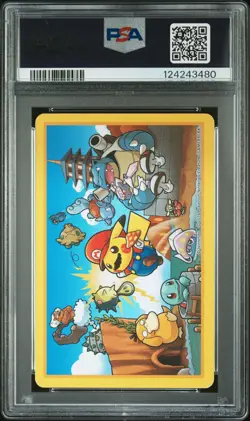 2016 POKEMON PLAYING CARDS MARIO PIKACHU JACK OF SPADES PSA 10 - Image 2