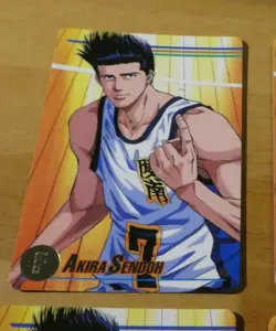 SLAM DUNK VENDING CARDDASS TV ANIMATION TRADING CARD REG CARTE 5 JAPAN 1994 MINT - Image 1