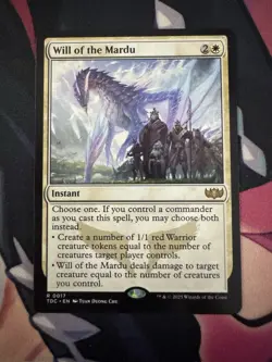 ~ Will of the Mardu ~ NM ~ Commander: Tarkir: Dragonstorm ~ MTG ~ - Image 1