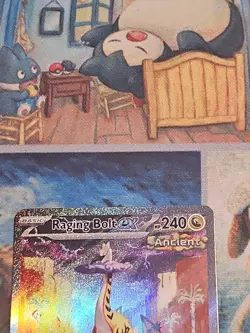 Pokemon TCG Temporal Forces Raging Bolt EX Special Illustration Card 208/162 - Image 2