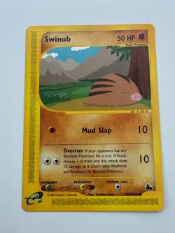 Swinub 108/144 Pokemon Card Skyridge NM Nice Regular Non-Holo E-reader - Image 1