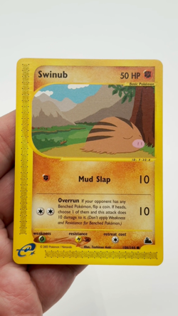 Swinub 108/144 Pokemon Card Skyridge NM Nice Regular Non-Holo E-reader - Image 2