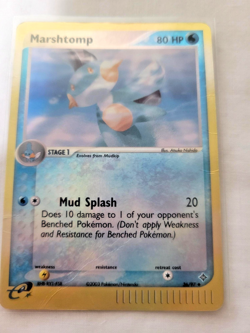 3 Pokemon Card Lot - E-READER HOLOS!! Marshtomp (36 U), Energy (146 U) Trainer - Image 3