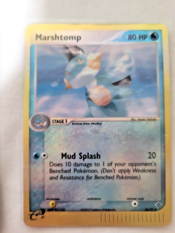 3 Pokemon Card Lot - E-READER HOLOS!! Marshtomp (36 U), Energy (146 U) Trainer - Image 4
