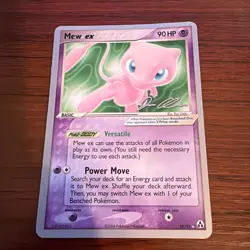 Pokemon Mew EX TCG 2006 World Championship Promo Card 88/92 Non-Holo LP 2 - Image 1