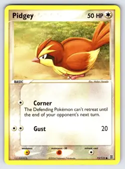 Pidgey 73/112 2004 EX FireRed & LeafGreen Pokemon Card TCG Common - Lp - Image 1