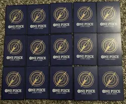 One Piece TCG CCG SR Lot - 15x SR Cards - PRB-01 - OP-05 Near Mint As Pictured - Image 2