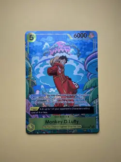One Piece Card Game Monkey.D.Luffy Op07-109 SR Treasure Rare Alternate Art M/NM - Image 1