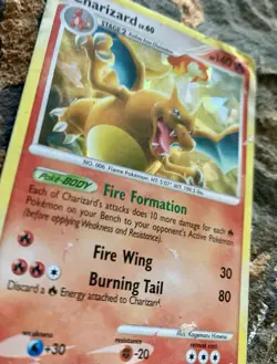 Pokemon Charizard Arceus Card. 1/99. Bent Corner - Image 2