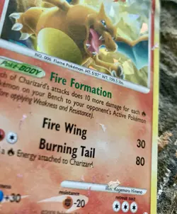 Pokemon Charizard Arceus Card. 1/99. Bent Corner - Image 3